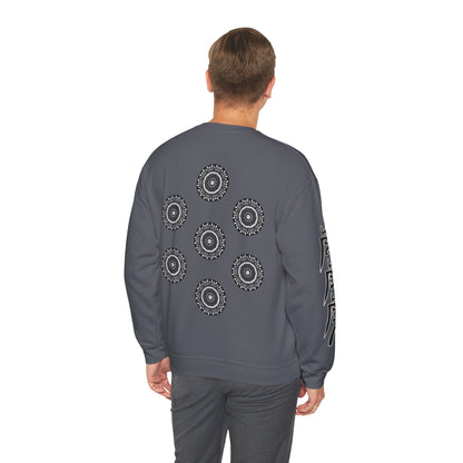 Men's 3ETD Cymatic Print Crewneck (MAYA)