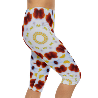 Women's "MOSAiC" Capri Leggings