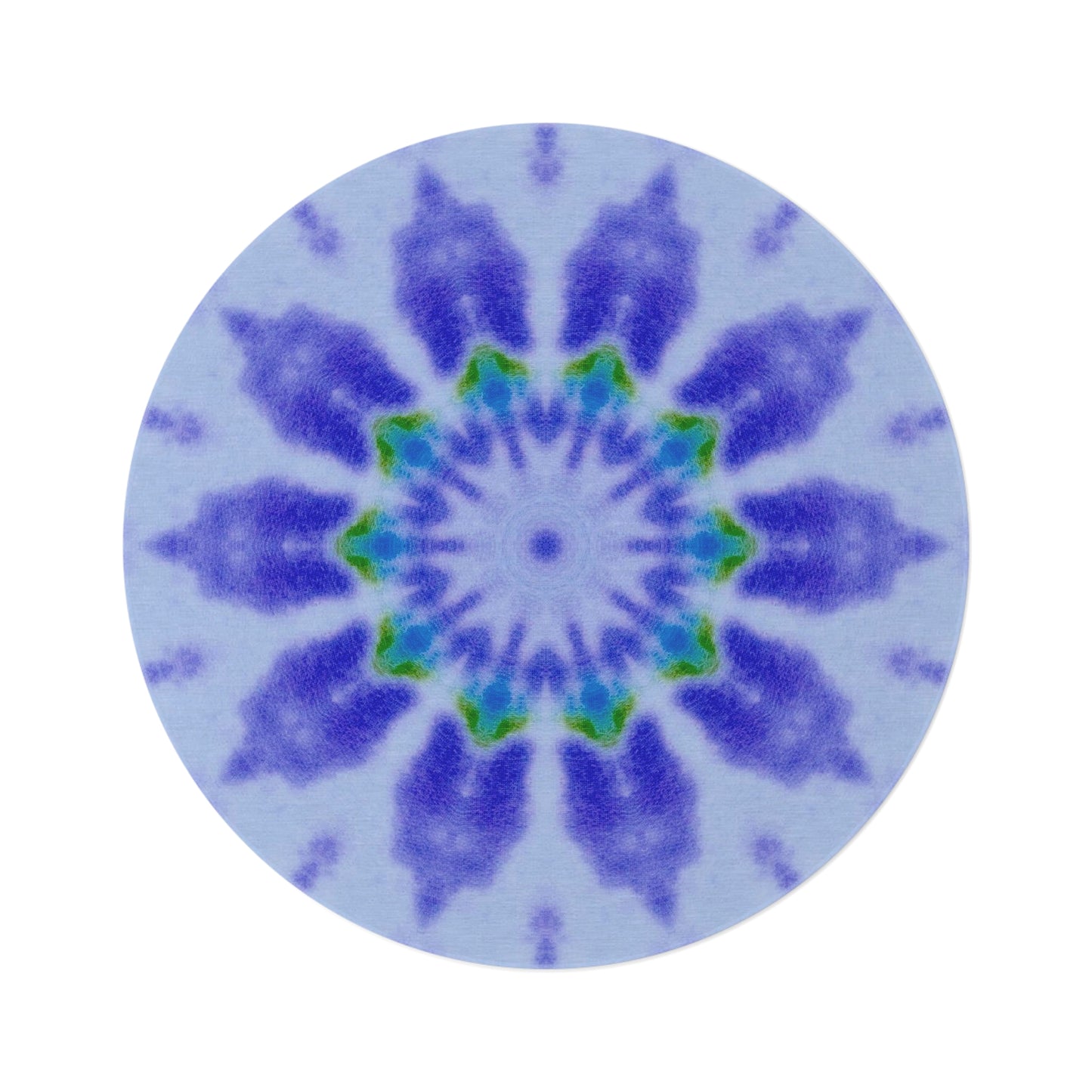 Kaleido47 Cymatic Round Rug (LOTUS)