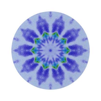 Kaleido47 Cymatic Round Rug (LOTUS)