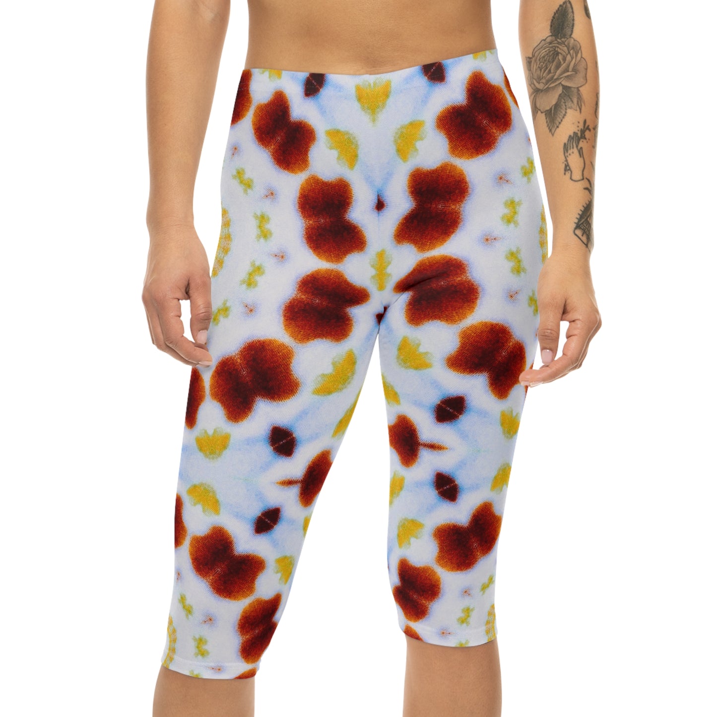 Women's "MOSAiC" Capri Leggings