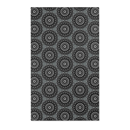 TRIBAL Cymatic Area Rug (Dark Grey) - Modern Home Decor