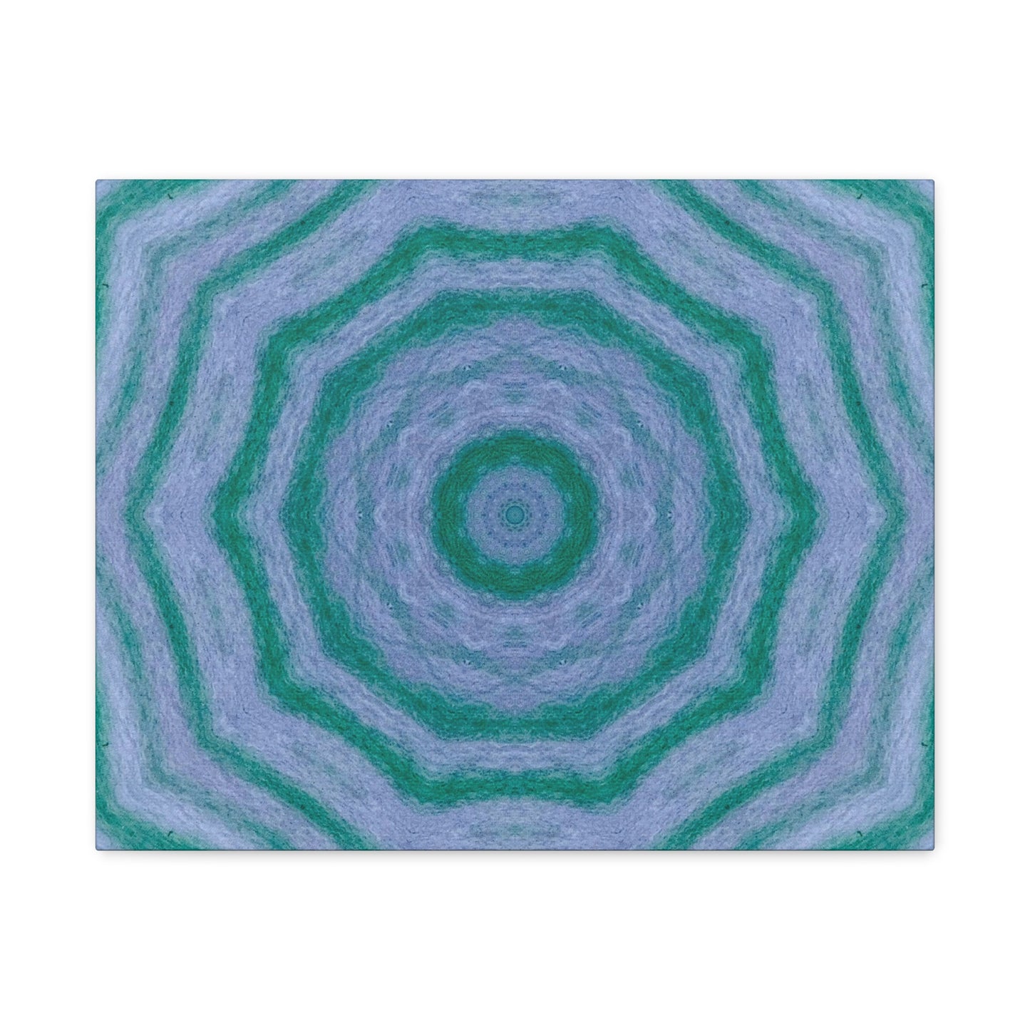 "GR33N3RY" Canvas Art Print - Stretched Matte 1.25" Gallery Wrap