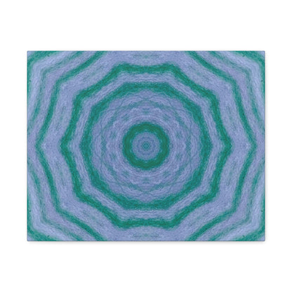 "GR33N3RY" Canvas Art Print - Stretched Matte 1.25" Gallery Wrap