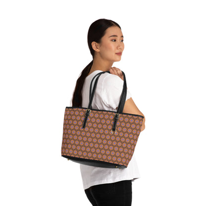KABBA Cymatic Aop Pu Leather Shoulder Bag