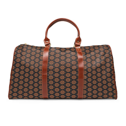 417 Cymatic Aop Waterproof Pu Travel Bag