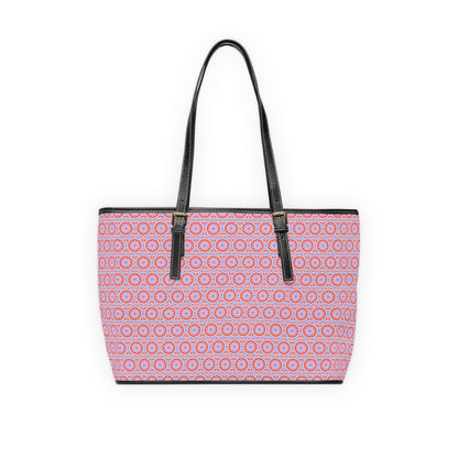 NEBU Cymatic Aop Pu Leather Shoulder Bag