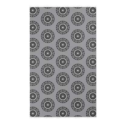 MAYA Cymatic Area Rug (Grey) - Modern Home Decor