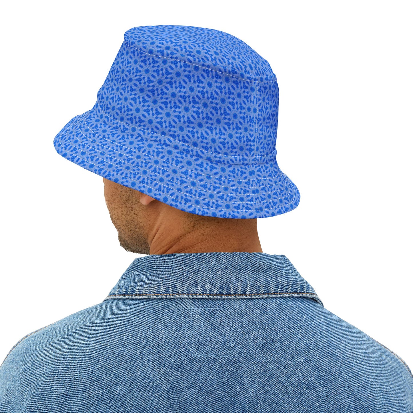 BLU3DR3AM Cymatic AOP Bucket Hat