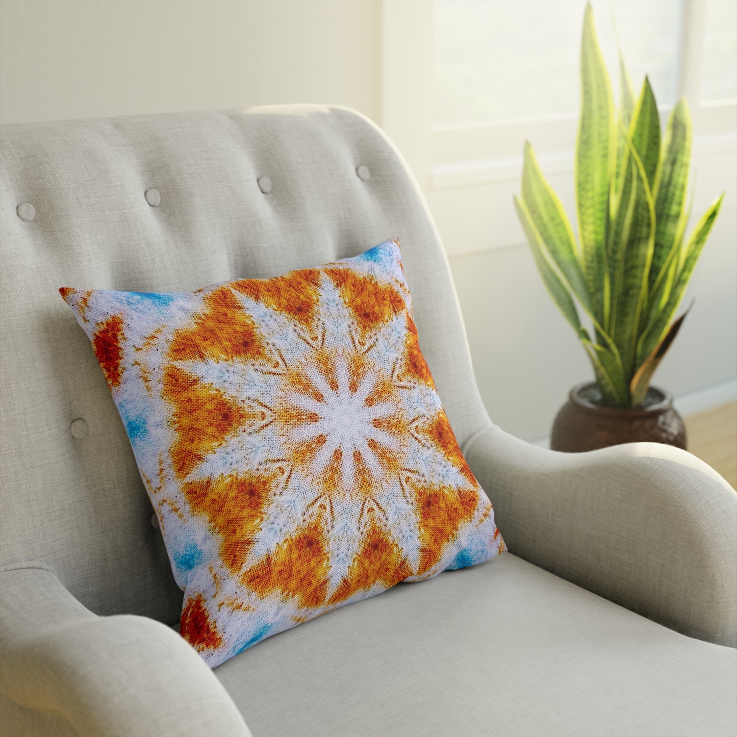 SOL Cymatic Print Cushion