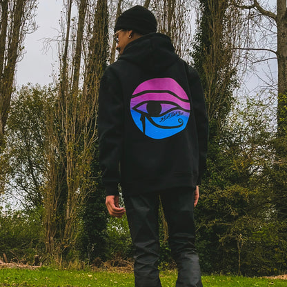 3EyeTyeDye Pullover Hoodie (Black)