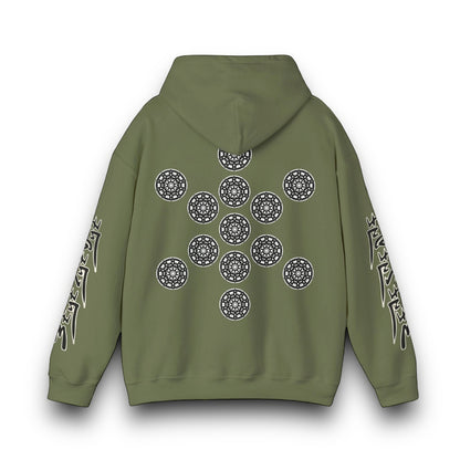 Men's 3ETD Noir "STMPUNK" Print Hoodie
