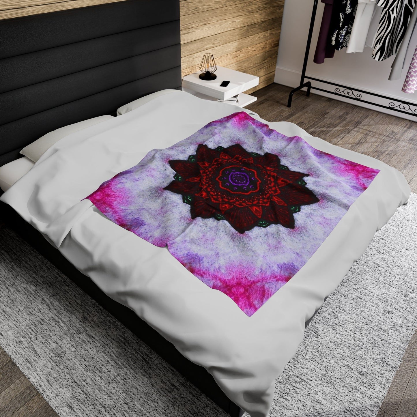 VESI Cymatic Velveteen Blanket