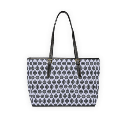 MAYA Cymatic Aop Pu Leather Shoulder Bag