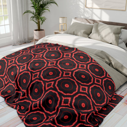 396 Cymatic AOP Arctic Fleece Blanket