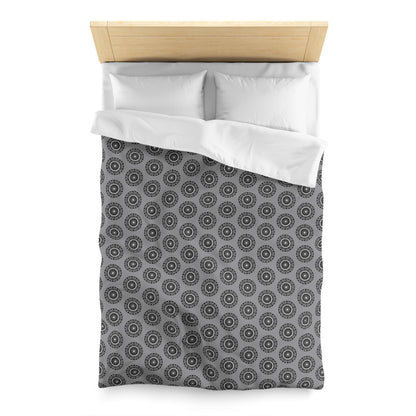 "MAYA" Cymatic Duvet Cover (Grey) - Housewarming