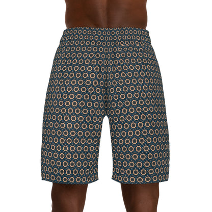 Men's “BLKSUN” Cymatic AOP Jogger Shorts