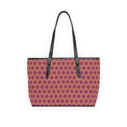 OST3OS Cymatic Aop Pu Leather Shoulder Bag