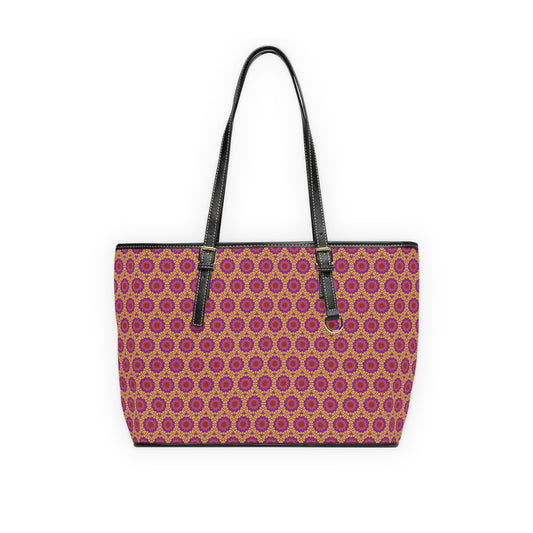 OST3OS Cymatic Aop Pu Leather Shoulder Bag