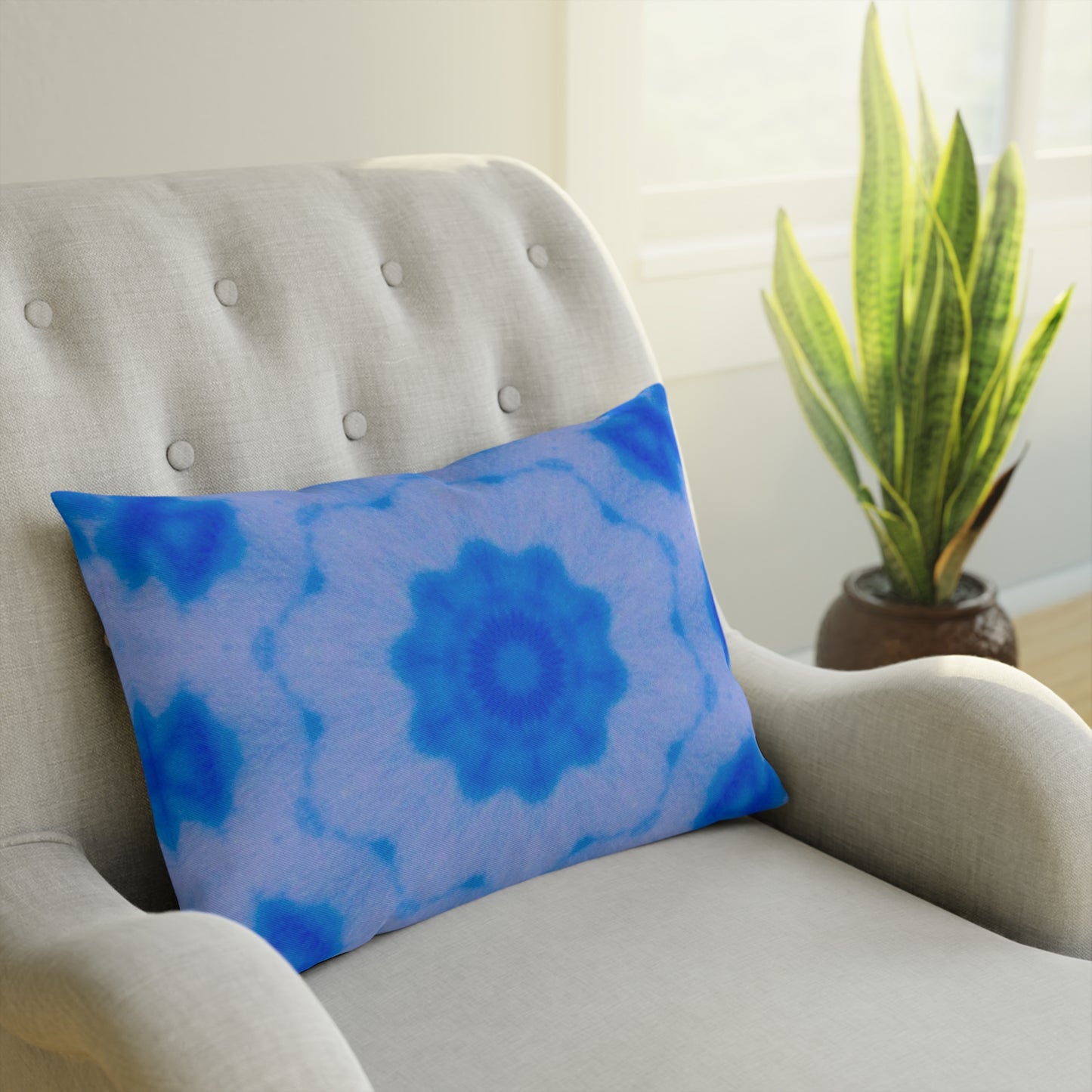 BLU3DR3AM Cymatic Print Cushion