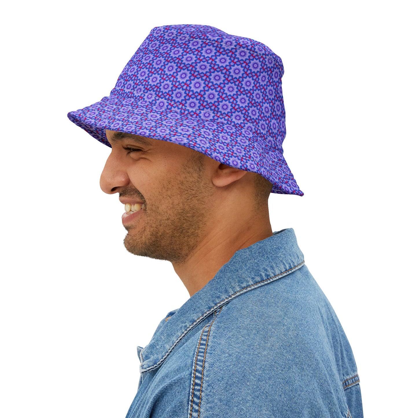 852 Cymatic AOP Bucket Hat