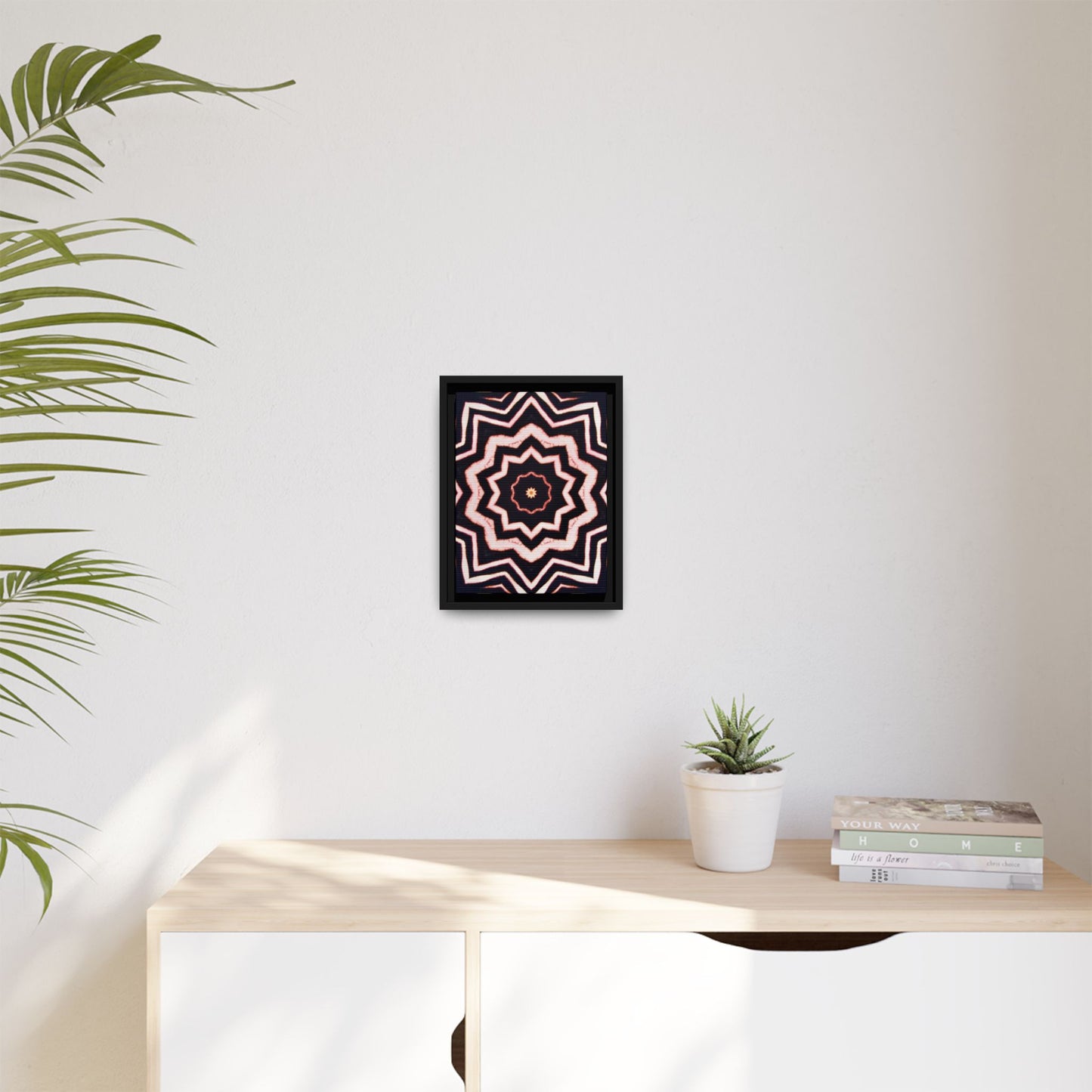 A-BYSS Matte Canvas, Black Frame