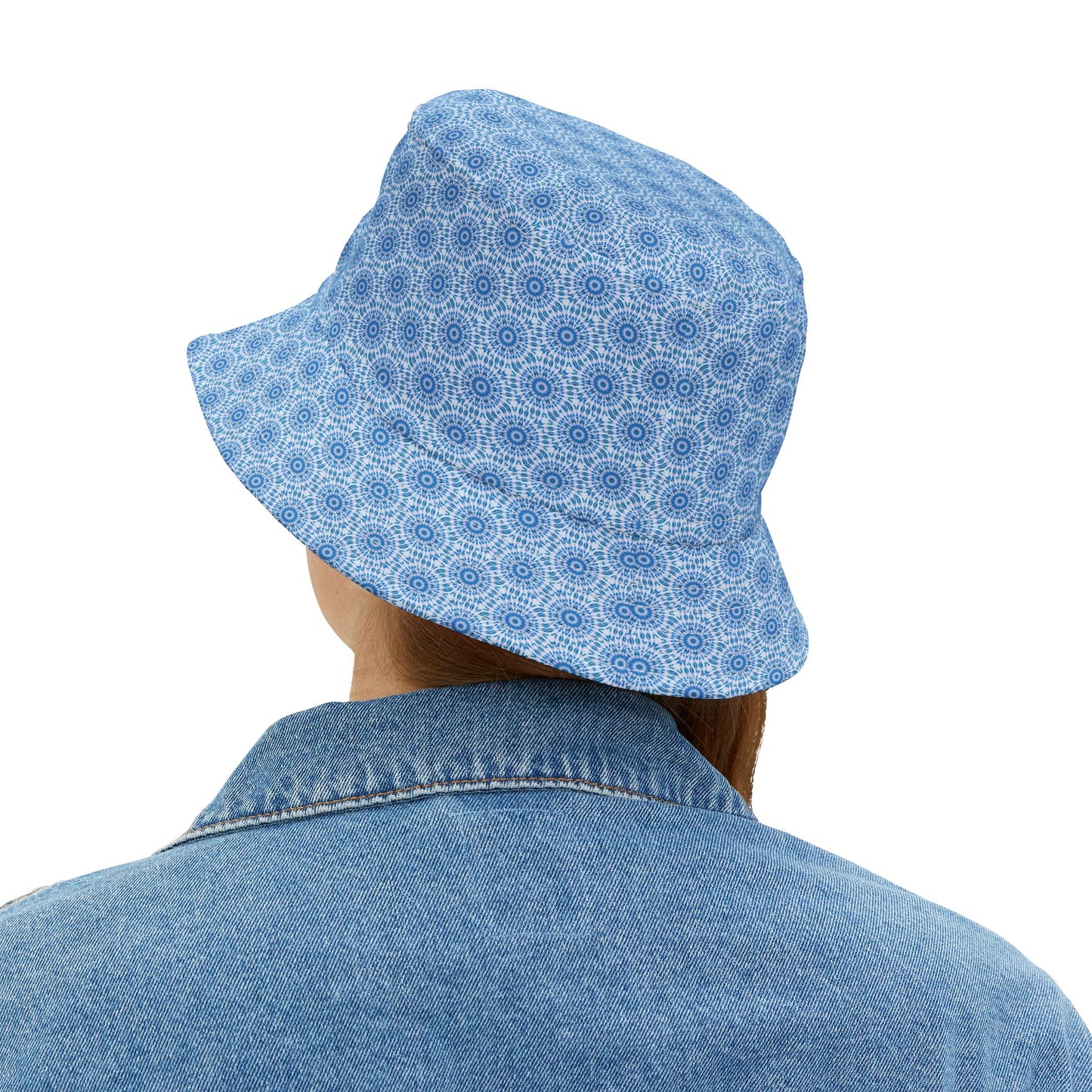 E-VEIL EYE Cymatic AOP Bucket Hat