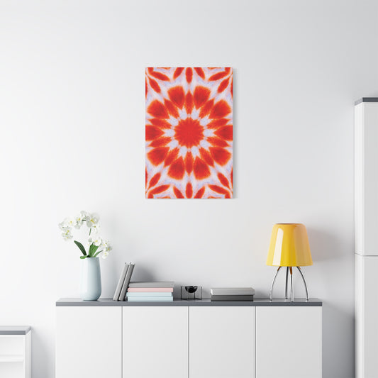 "SACRAL" Cymatic Canvas Art Print - Stretched Matte 1.25" Gallery Wrap