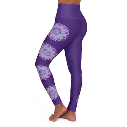 Women's K47 Prt High Waist Leggings [DAS33D]