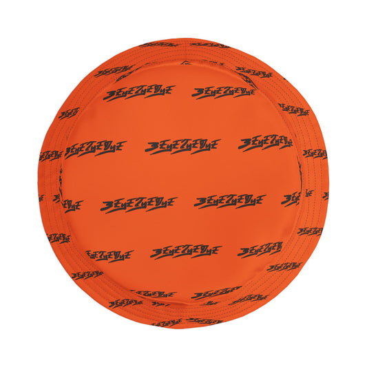 3EyeTyeDye AOP Bucket Hat (Orange)