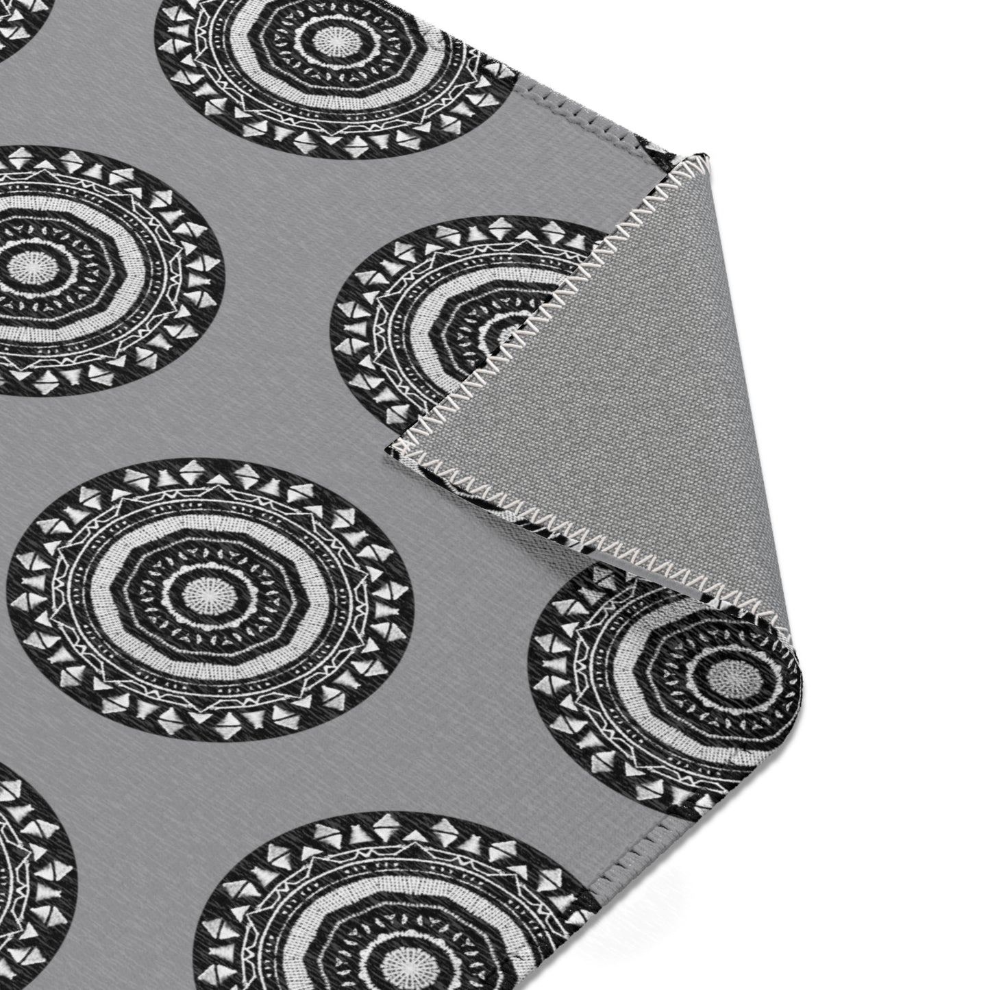 MAYA Cymatic Area Rug (Grey) - Modern Home Decor
