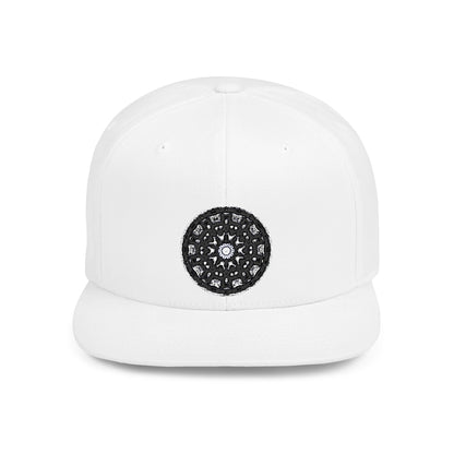 STMPUNK Embroidered Flat Bill Snapback Hat