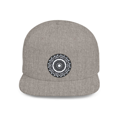 MAYA Embroidered Flat Bill Snapback Hat