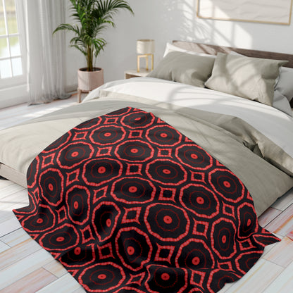 396 Cymatic AOP Arctic Fleece Blanket