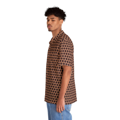 Men's TRIBAL Cymatic AOP Boxy Hawaiian Shirt