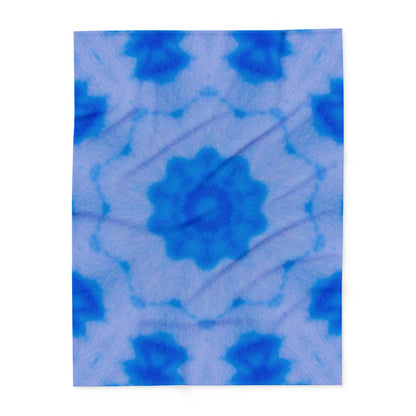 BLU3DR3AM Cymatic Prt Arctic Fleece Blanket