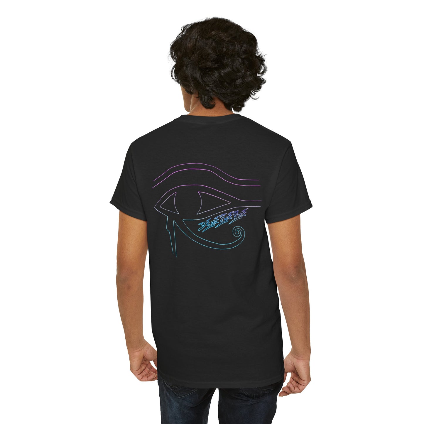 Unisex 3ETD Neon Outline Prt T Shirt