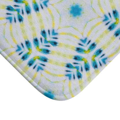 "CYMANTIQUE" Cymatic Print Bath Mat