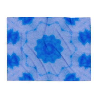 BLU3DR3AM Cymatic Prt Arctic Fleece Blanket