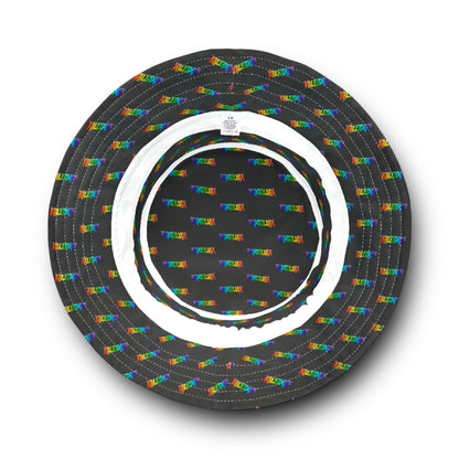 Kaleido47 Aop Bucket Hat (Black)