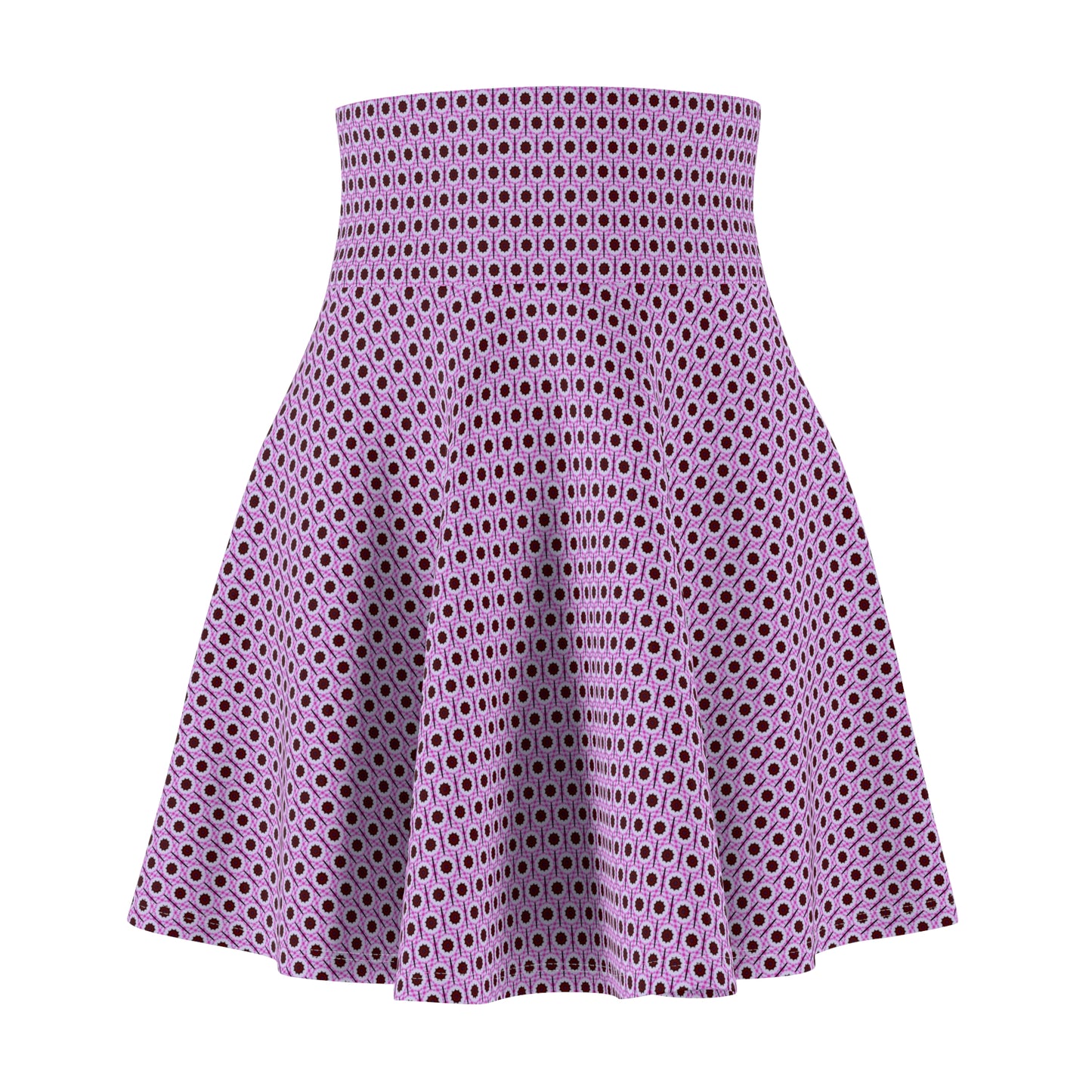 Women's Cymatic AOP Skater Skirt (VESI)