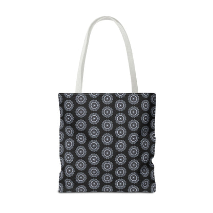 MAYA Cymatic Aop Customisable Tote Bag (Black)
