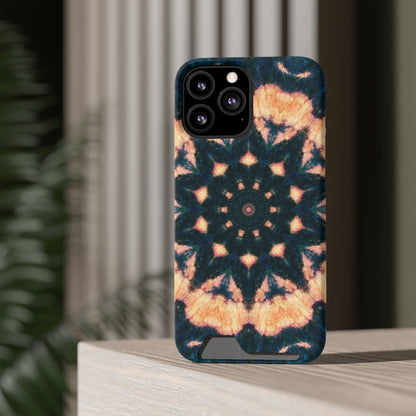 Phone Case With Card Holder (BLKSUN)