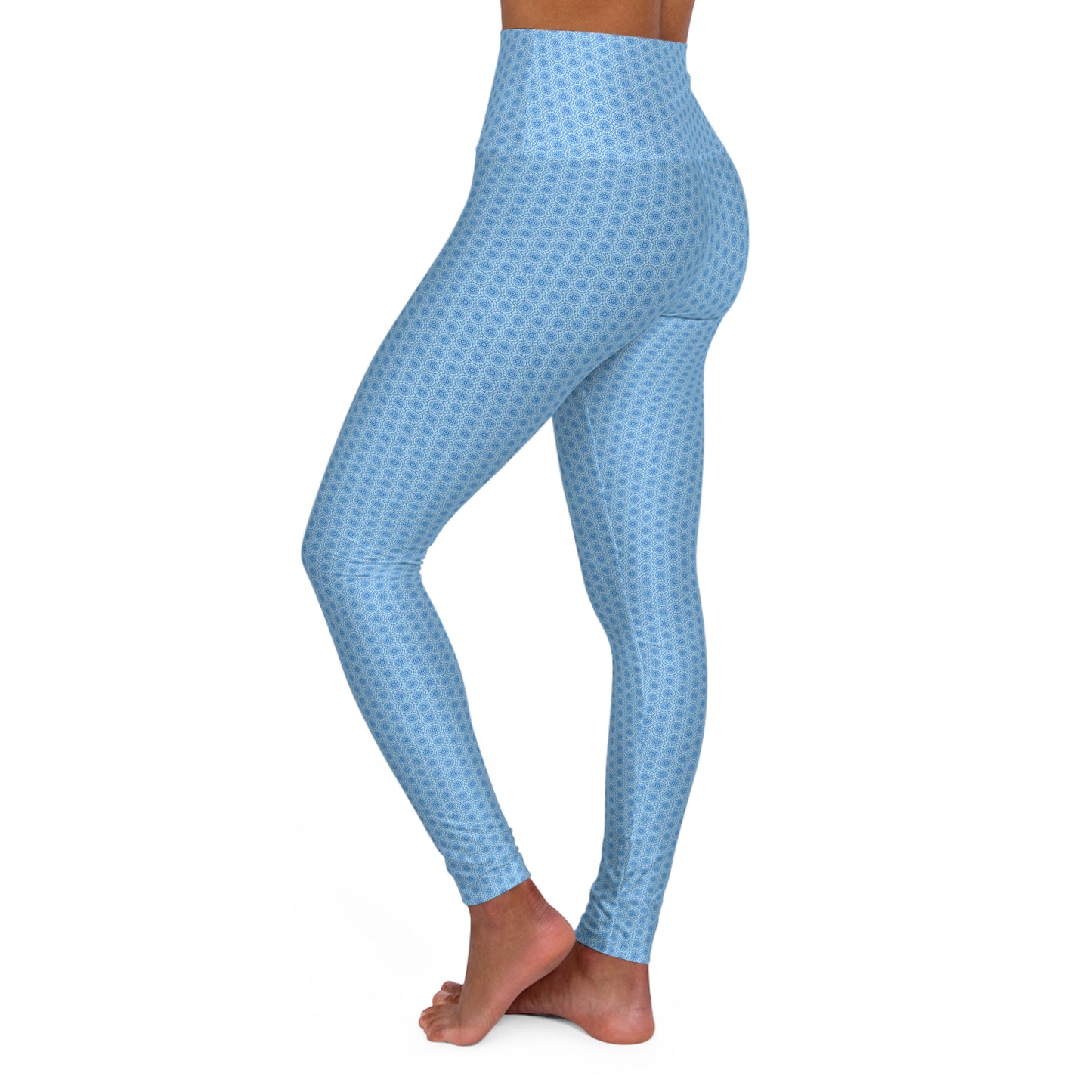 Women's AOP High Waist Leggings (E-VEIL EYE)