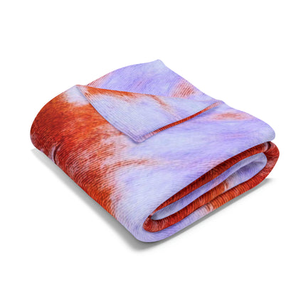 NEBU Cymatic Prt Arctic Fleece Blanket