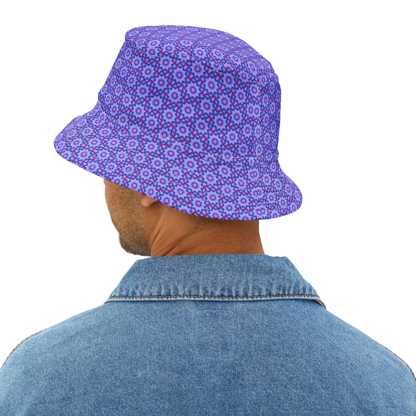 852 Cymatic AOP Bucket Hat