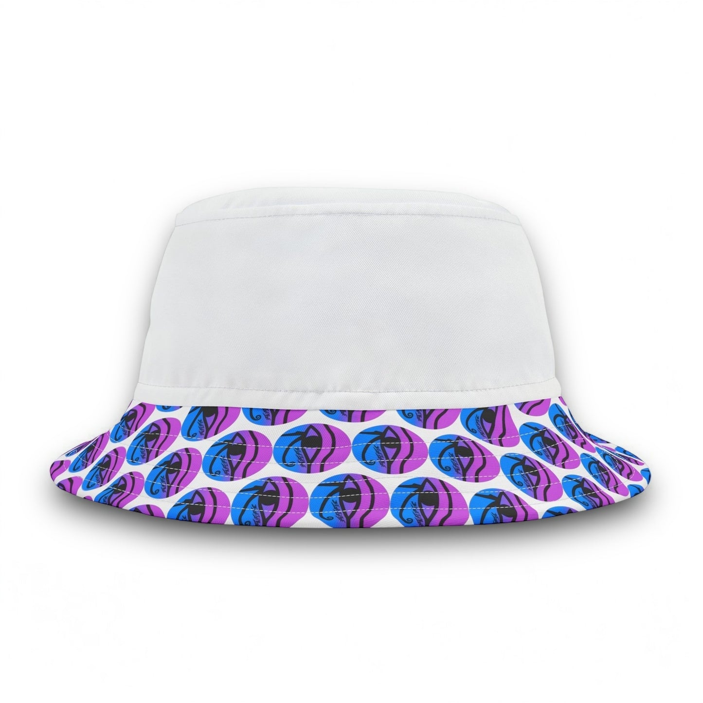 3ETD Logo Prt Bucket Hat (White)