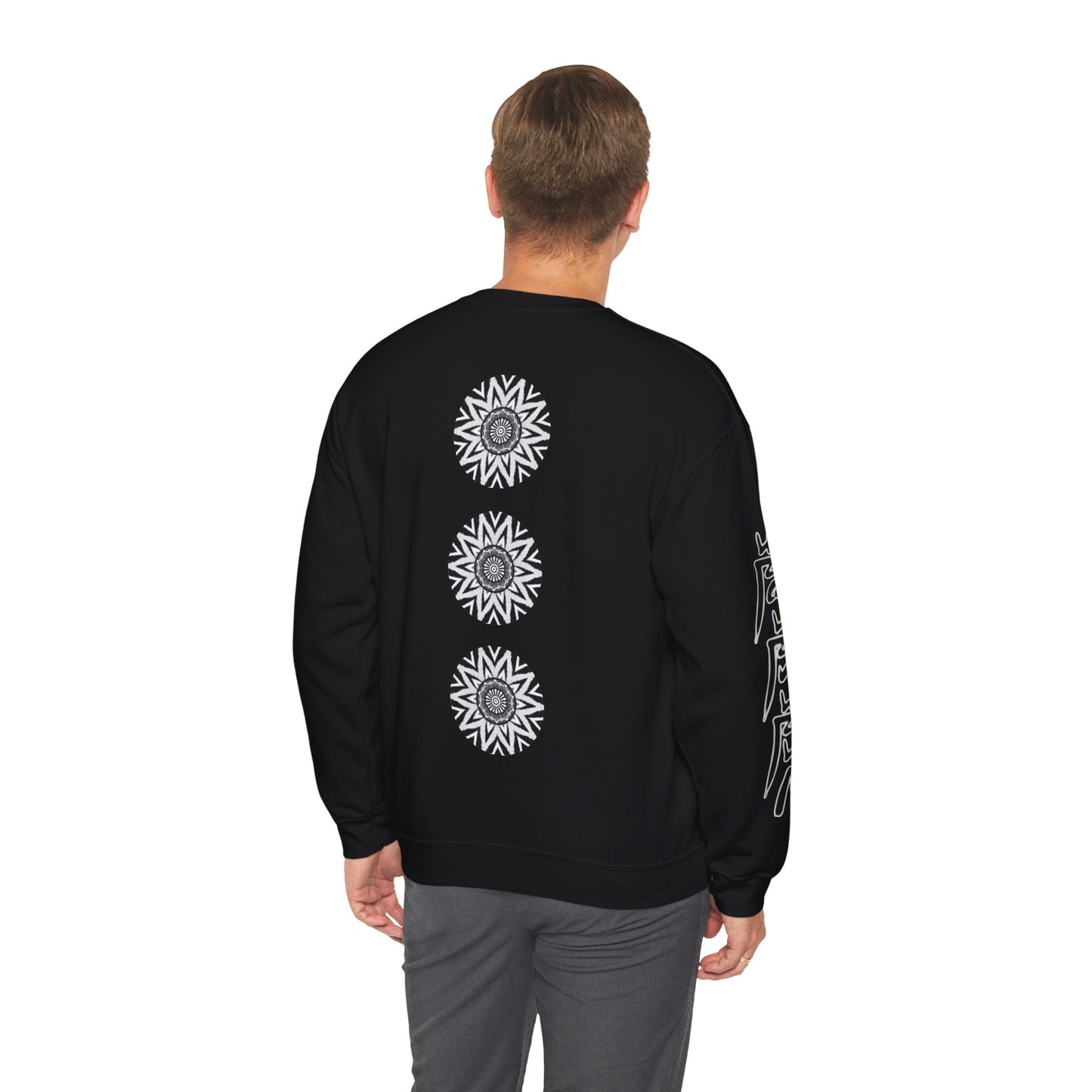 Men's 3ETD Cymatic Print Crewneck (KABBA)