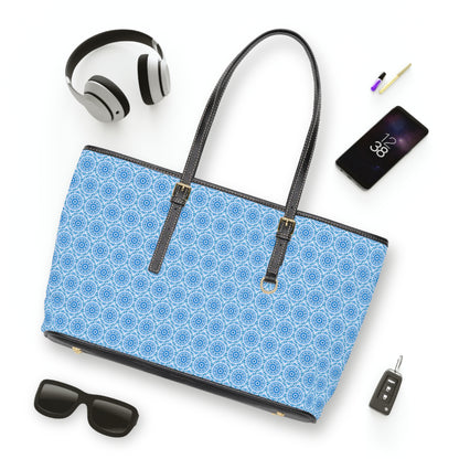E-VEIL I Cymatic Aop Pu Leather Shoulder Bag