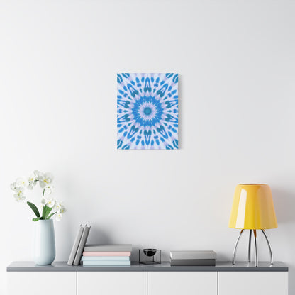 "E-VEIL EYE" Cymatic Canvas Art Print - Stretched Matte 1.25" Gallery Wrap